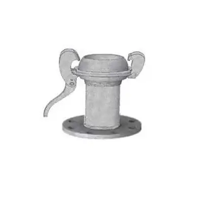 Camlock Adapter “Male” Flange Galvanized  Diameter: 50–400 mm  
