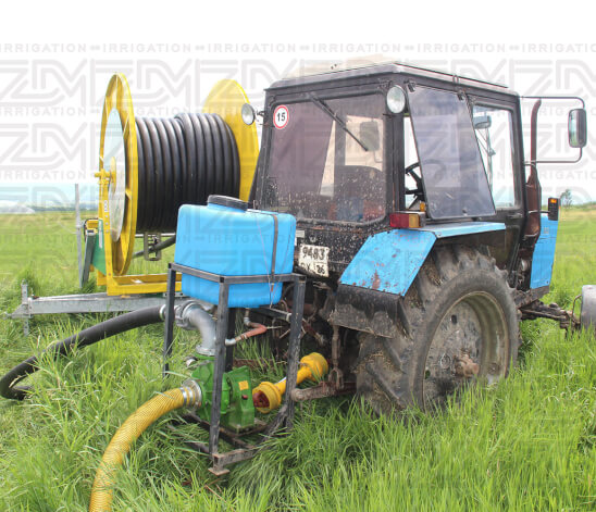 Pump powered by Tractor PTO  